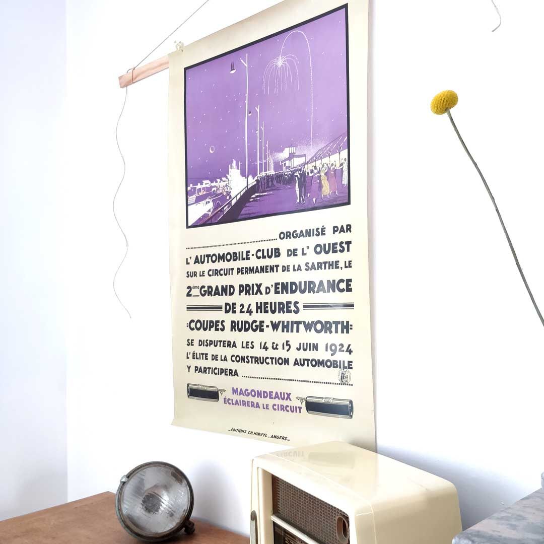 24-hour le Mans Automobiles 1994 poster