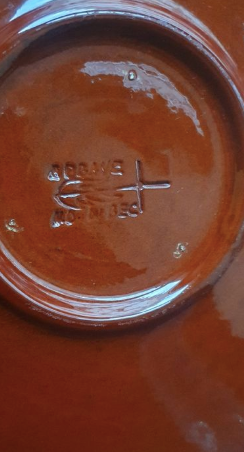 Dish Abbey Notre Dame du Bec