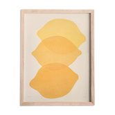 Painting on paper 30x40cm Lemons signed Eawy