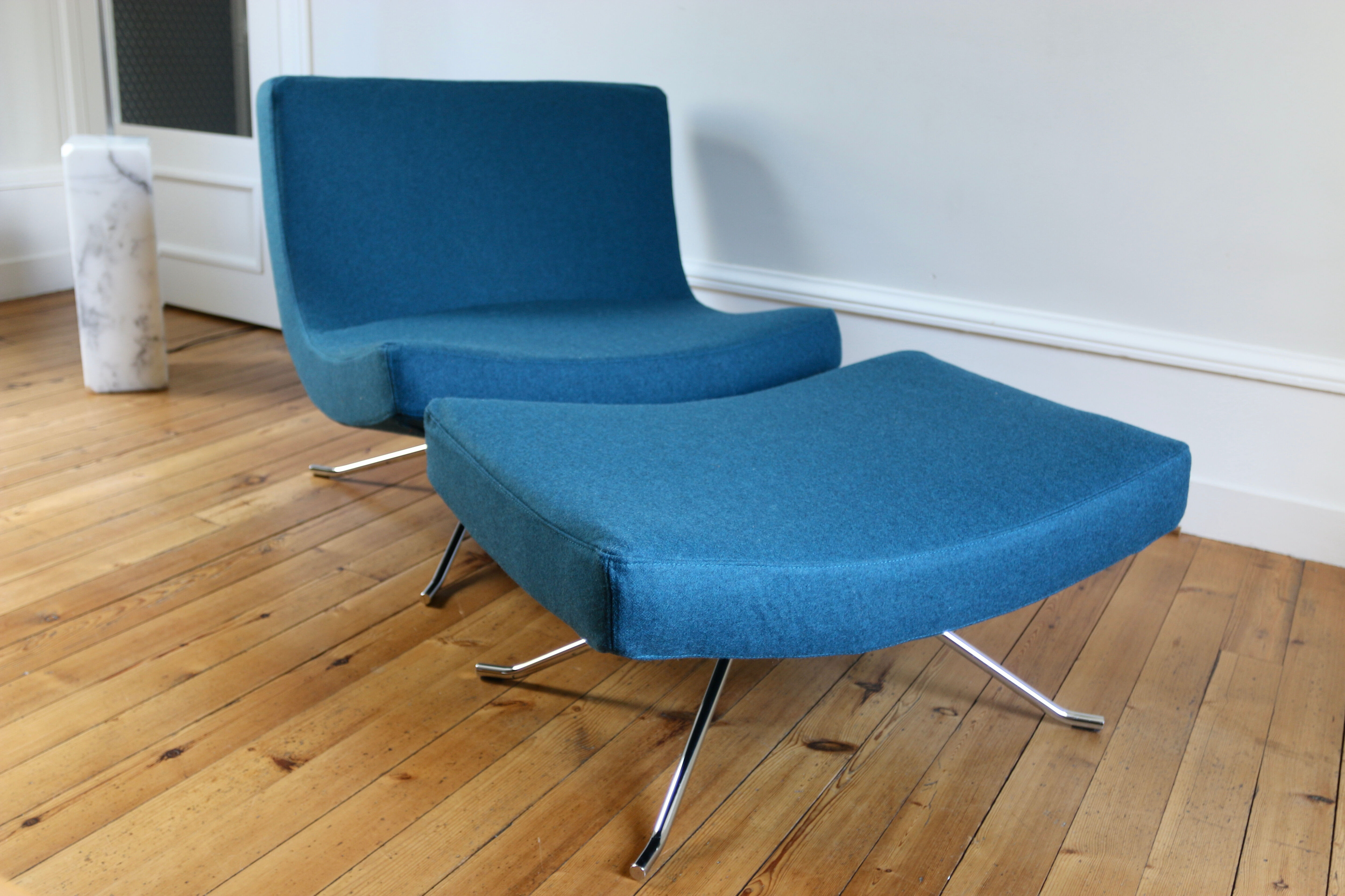 Armchair and ottoman "POP" Christian Werner Roset Line