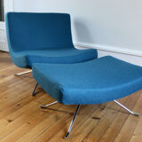 Armchair and ottoman "POP" Christian Werner Roset Line