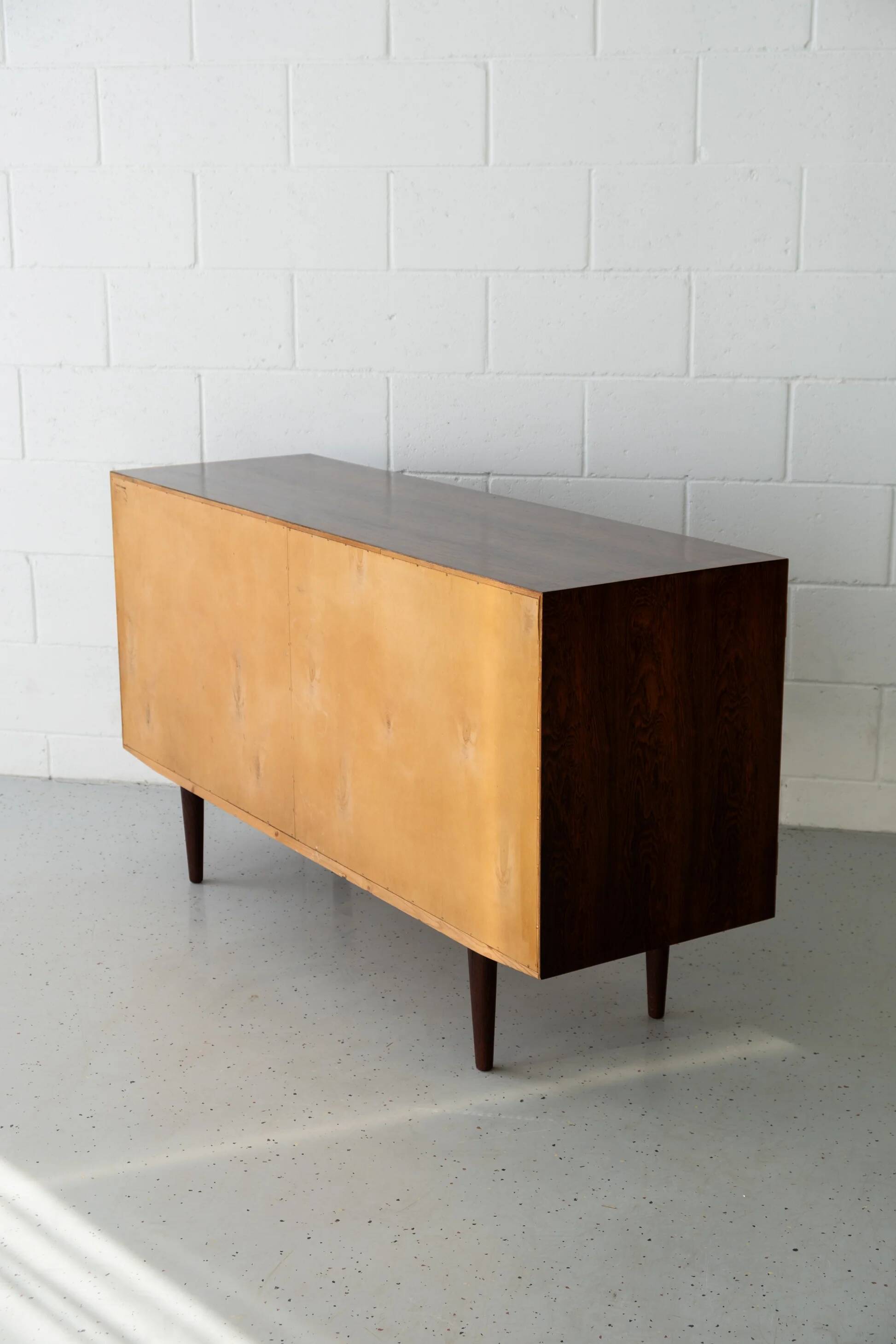 Danish rosewood sideboard by Poul Hundevad