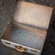 Metallic suitcase