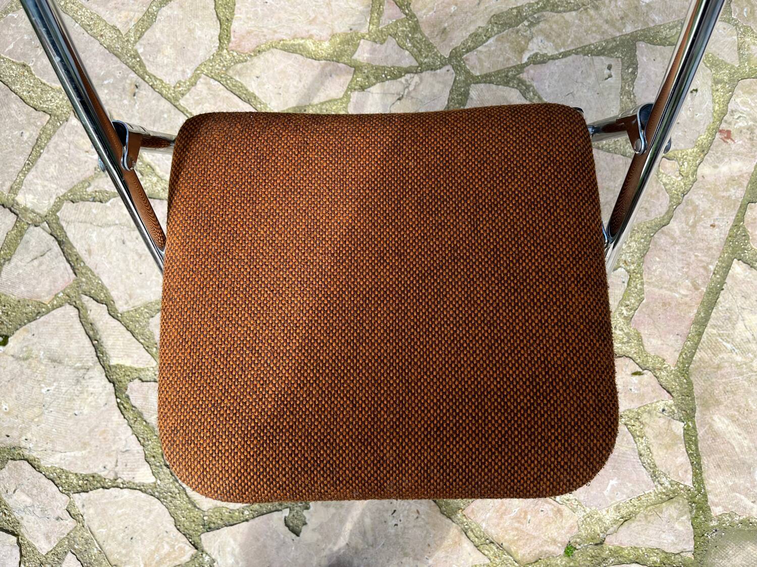 Pair of vintage folding chairs