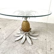 Pair of Hans Kögl pineapple side tables, 1960s