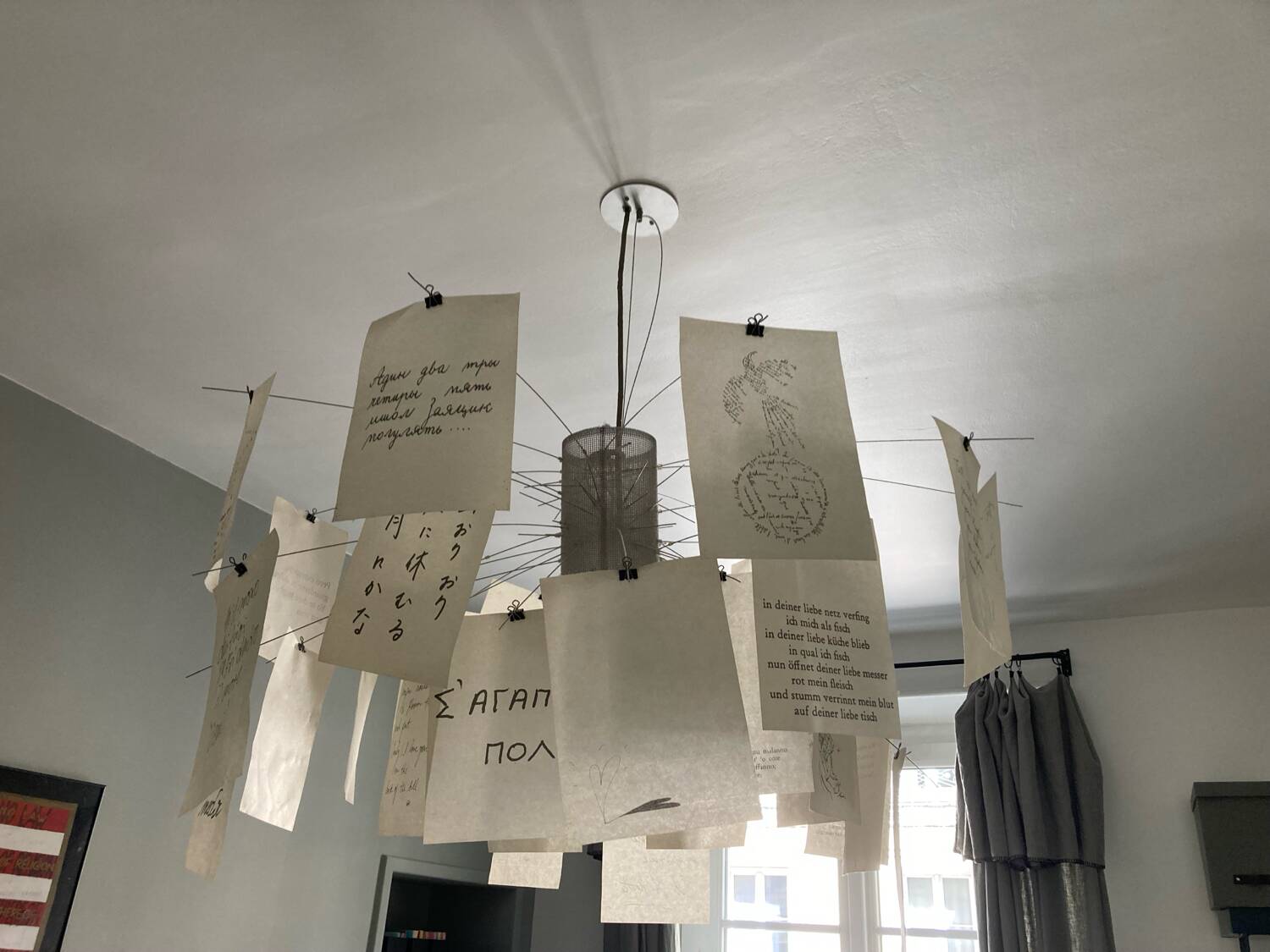 Zettle’z6 pendant lamp by Ingo Maurer