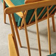 Pair of Thonet Boomerang armchairs by Antonin Suman for TON 1960