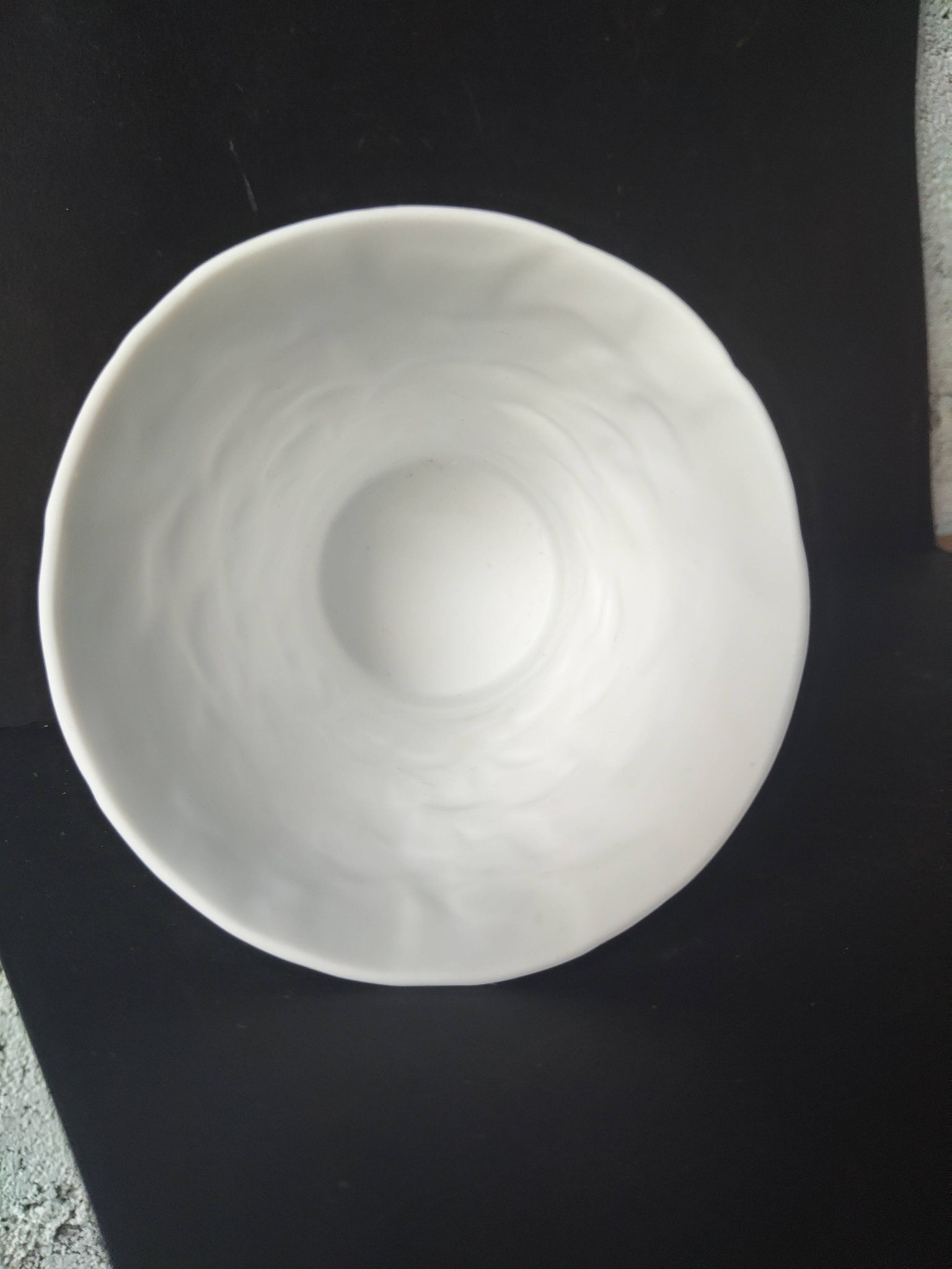 Decorative vase Jean-Louis Puivif in Limoges porcelain, Ginkgo