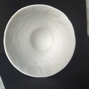 Decorative vase Jean-Louis Puivif in Limoges porcelain, Ginkgo