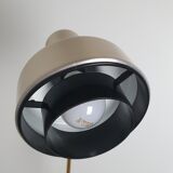 Scandinavian floor lamp gilded and black, 1970