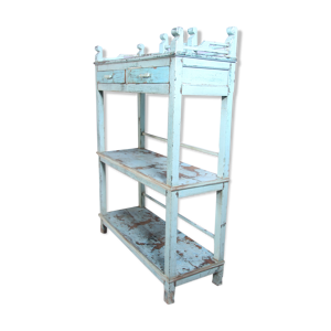 Etagère en teck birman ancien