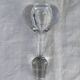 Chalcedony cut glass carafe chantilly by saint-louis