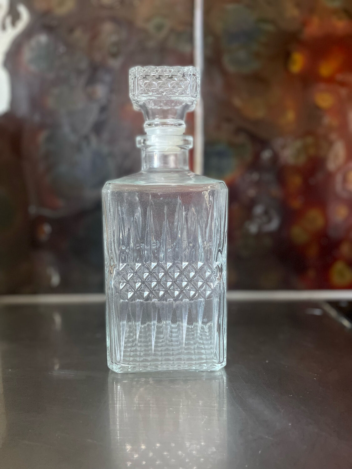 Vintage whisky decanter 1970