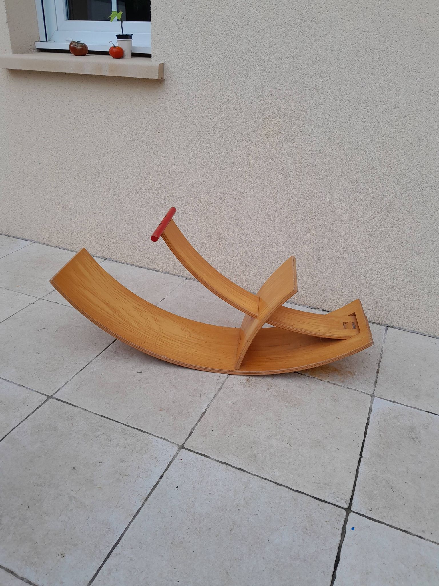 Rocking horse design by Wolfgang Rebentisch for Stokke Norway in 1993
