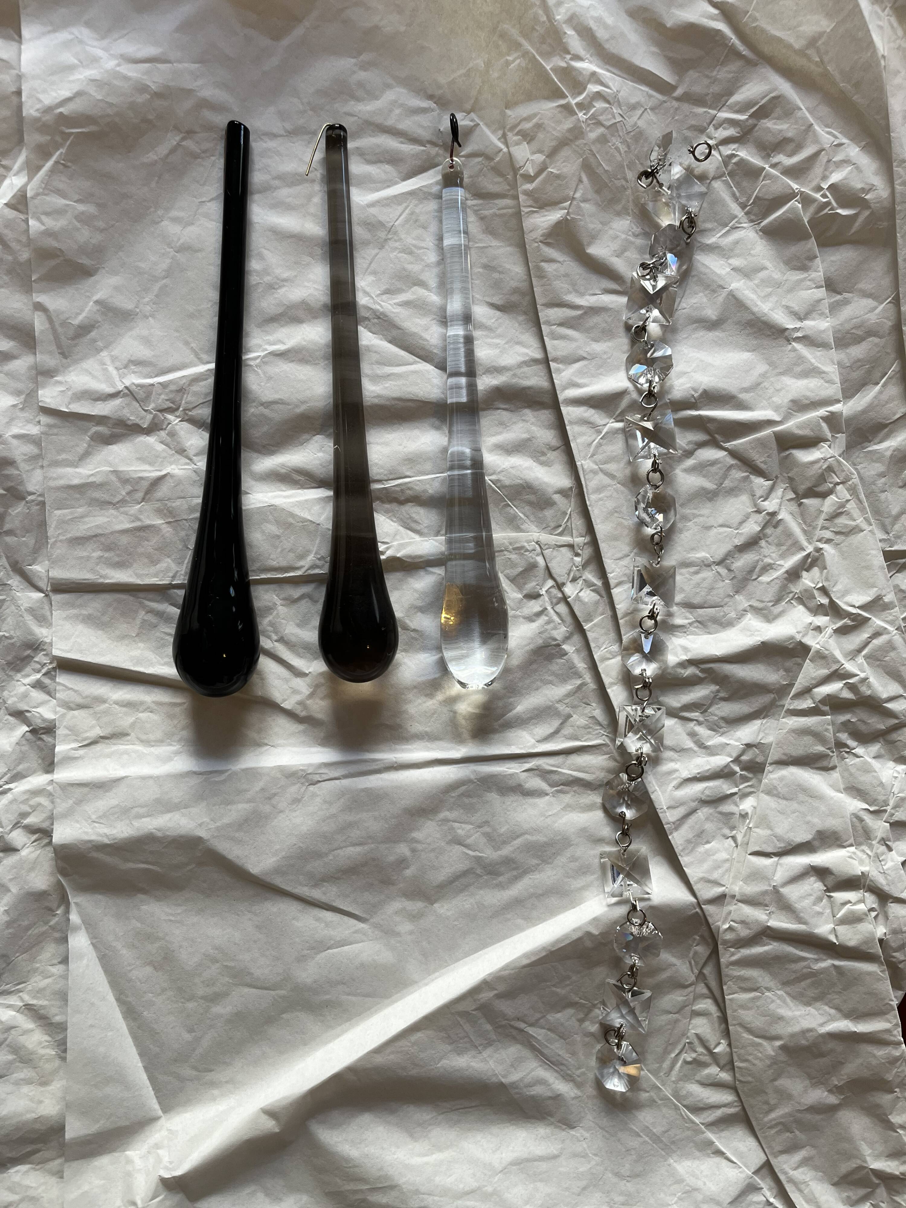 Murano crystal chandelier. Handmade by glass craftsman. Signoretti House.