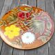Servant / Cheese dish or earthenware cakes Sarreguemines vintage