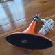 Vintage orange lamp base