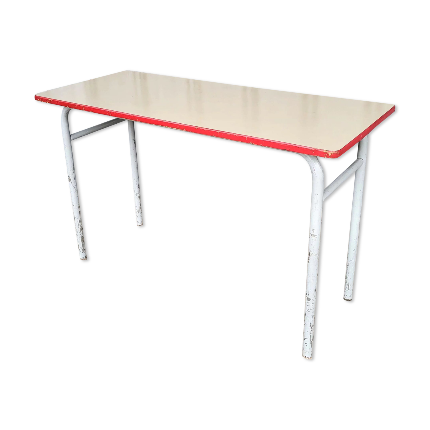 Set of 4 desks, double school office from the 70s