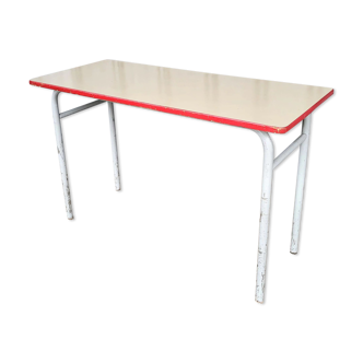 Bureau d'école double des années 70