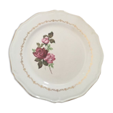 Round dish of service L Amandinoise model "Françoise".