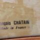 Pair of lamp bases François Chatain circa 1980