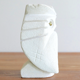 Stone owl, brass eyes, 1960s