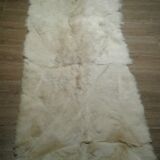 Brown-shade goat skin