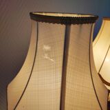 Paire de lampes classique en laiton de 1950