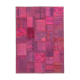 Handmade oriental 178 cm x 248 cm pink patchwork carpet
