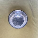 Silver metal bowl