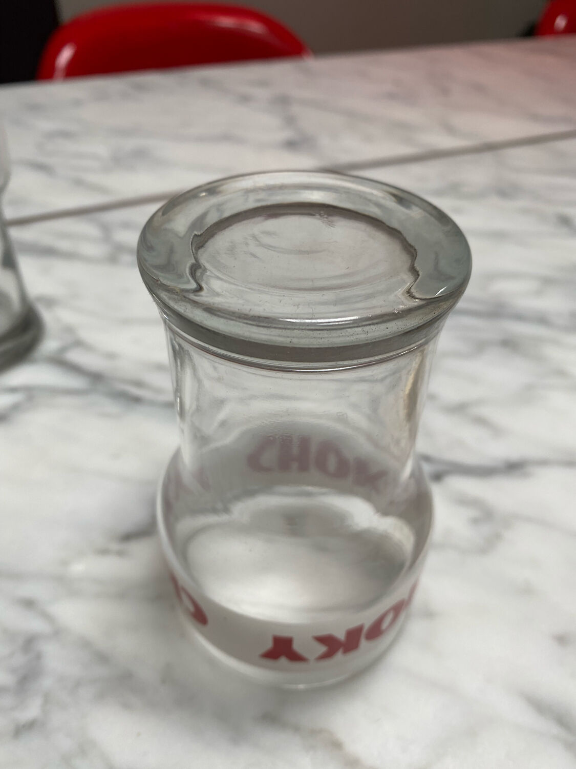Set of 6 glasses of the brand choky vintage