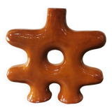 Moroccan ethnic ceramic vase