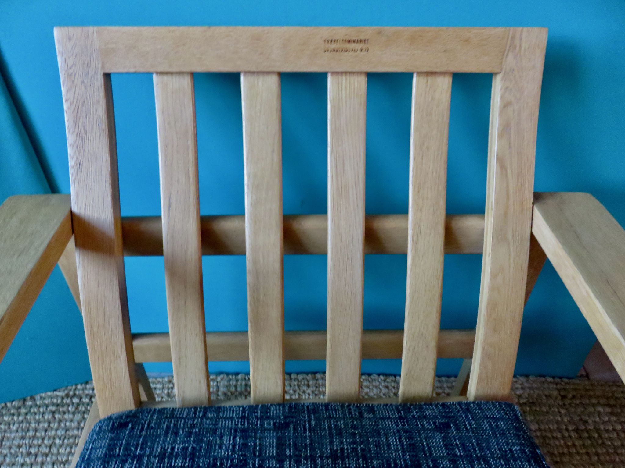 Fauteuil par Borge Mogensen, Danemark 1965