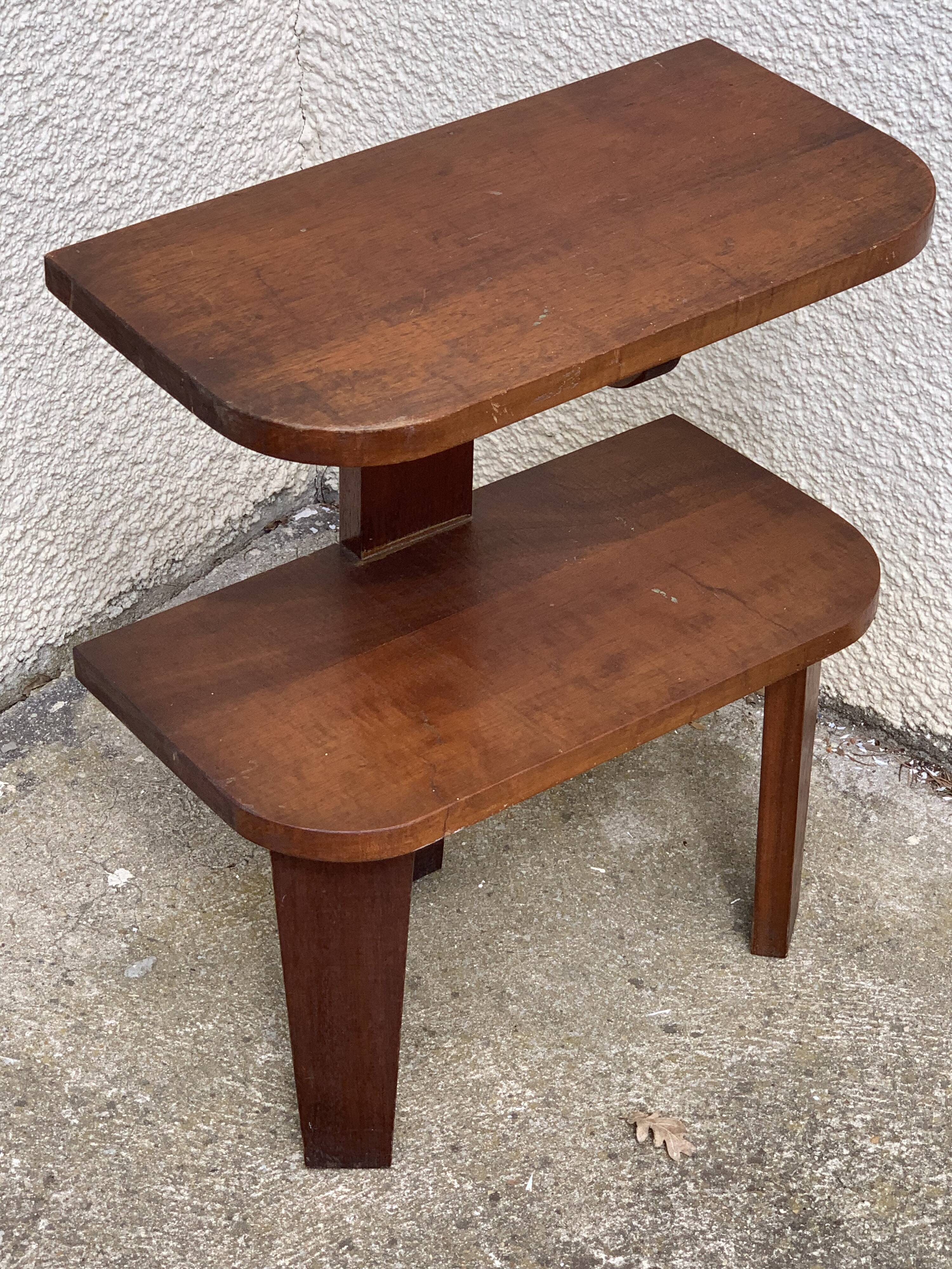 Tripod bedside table 1960