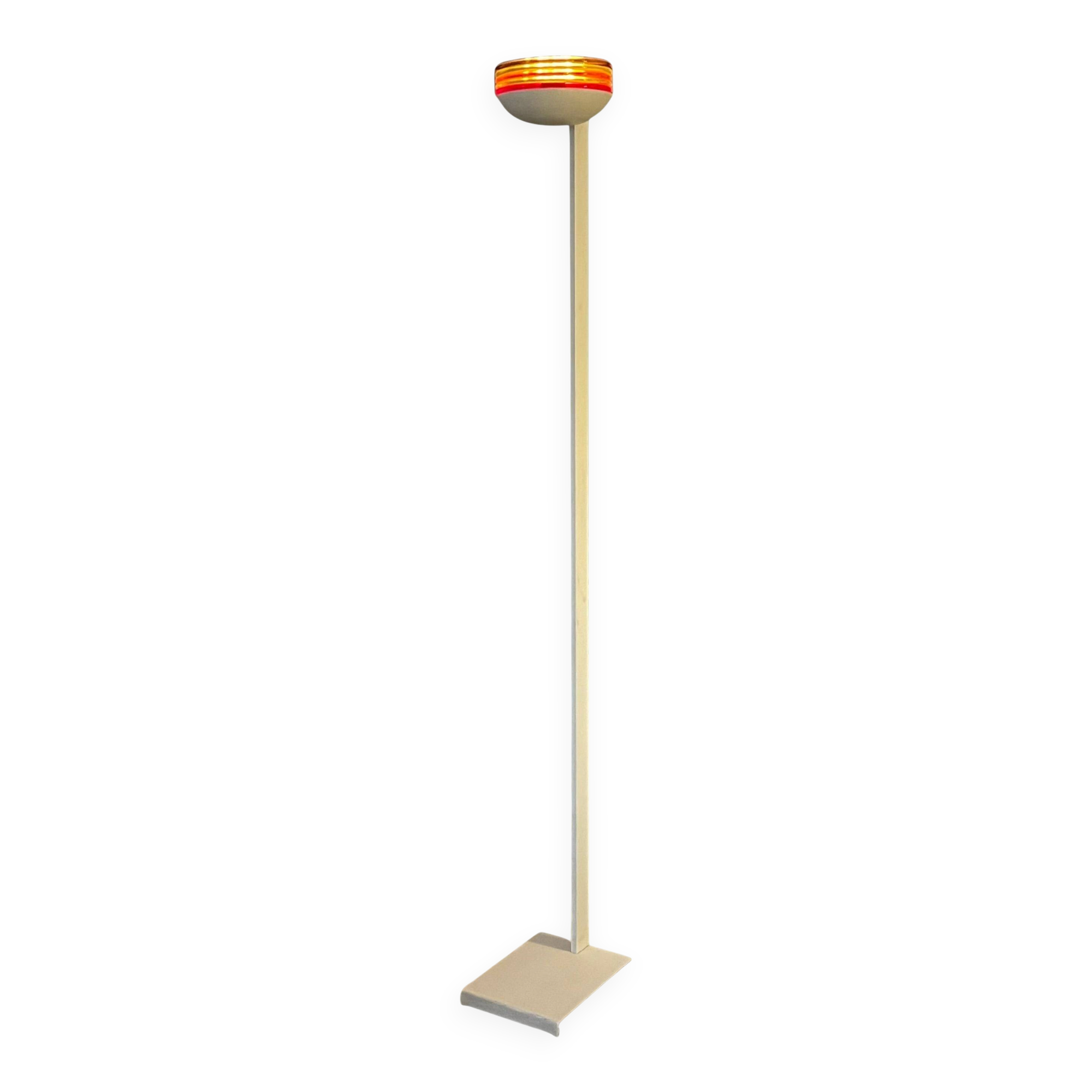 Roberto Pamio for leucos Murano floor lamp, Colourful Decorative Murano Light