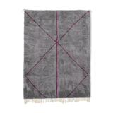 Modern Moroccan carpet grey