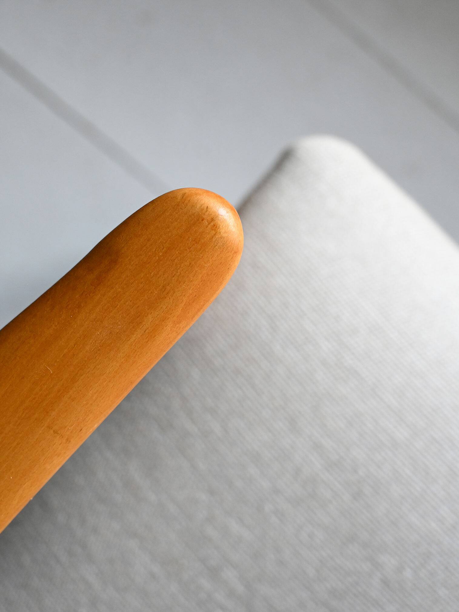 Pair of Scandinavian Mid-Century Oak Armchairs