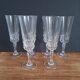 6 Luminarc Emperor champagne flutes from the 1970s