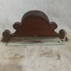 old wooden pediment - decorative ornament