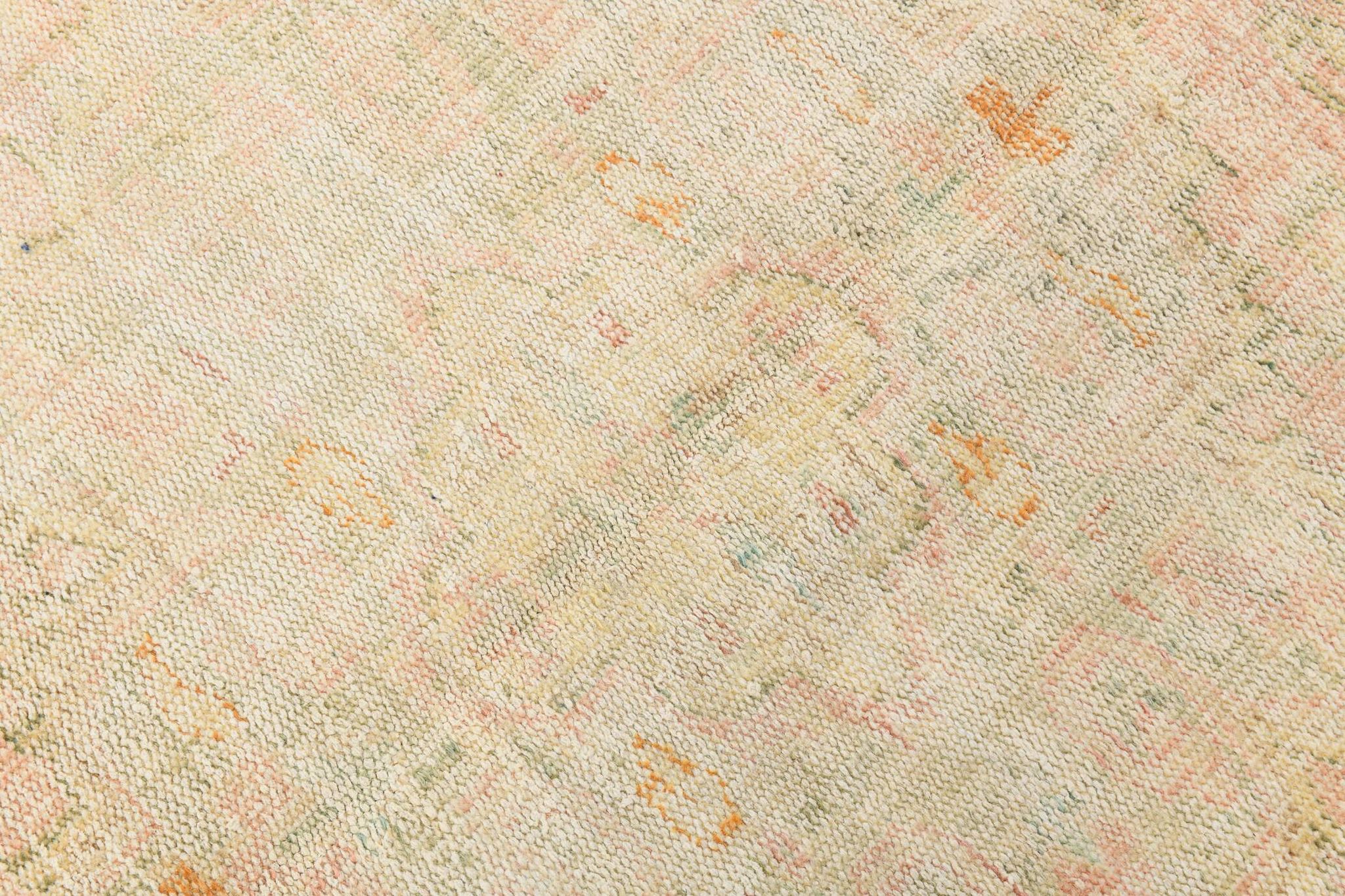 Tapis vintage classique beige beige 6x9, 181x276