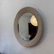 Miroir en osier par Josef Daubenbuchel, Allemagne, années 1930