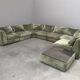 Large vintage modular sofa by Musterring, Germany 1970s