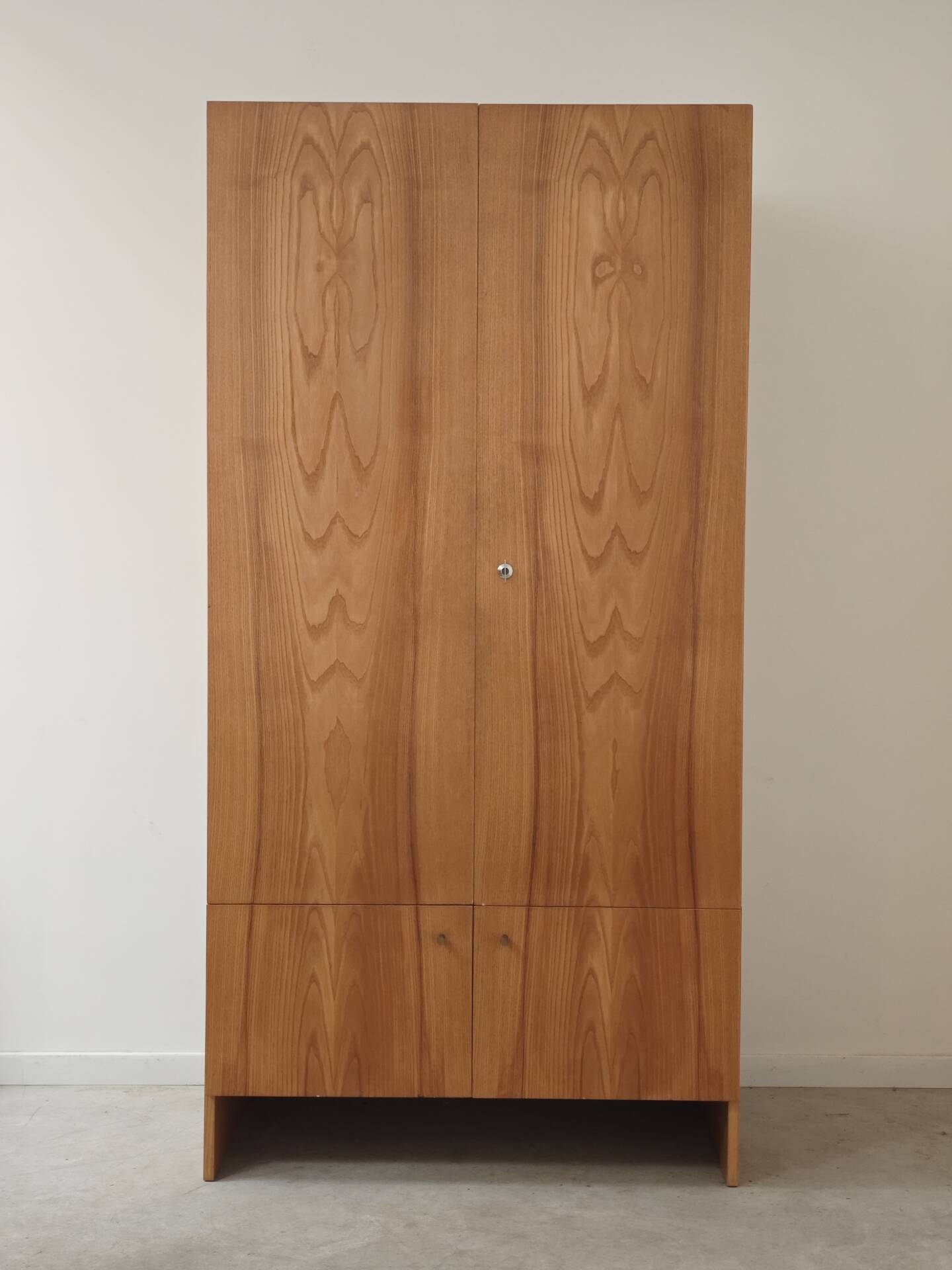 Large wooden wardrobe Drevotex 1970