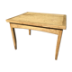 Renovated oak art deco farm table