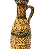 Vase ocre West Germany, 1970