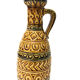 Vase ocre West Germany, 1970