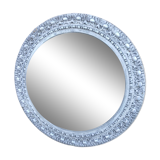 Large round Gustavian style mirror