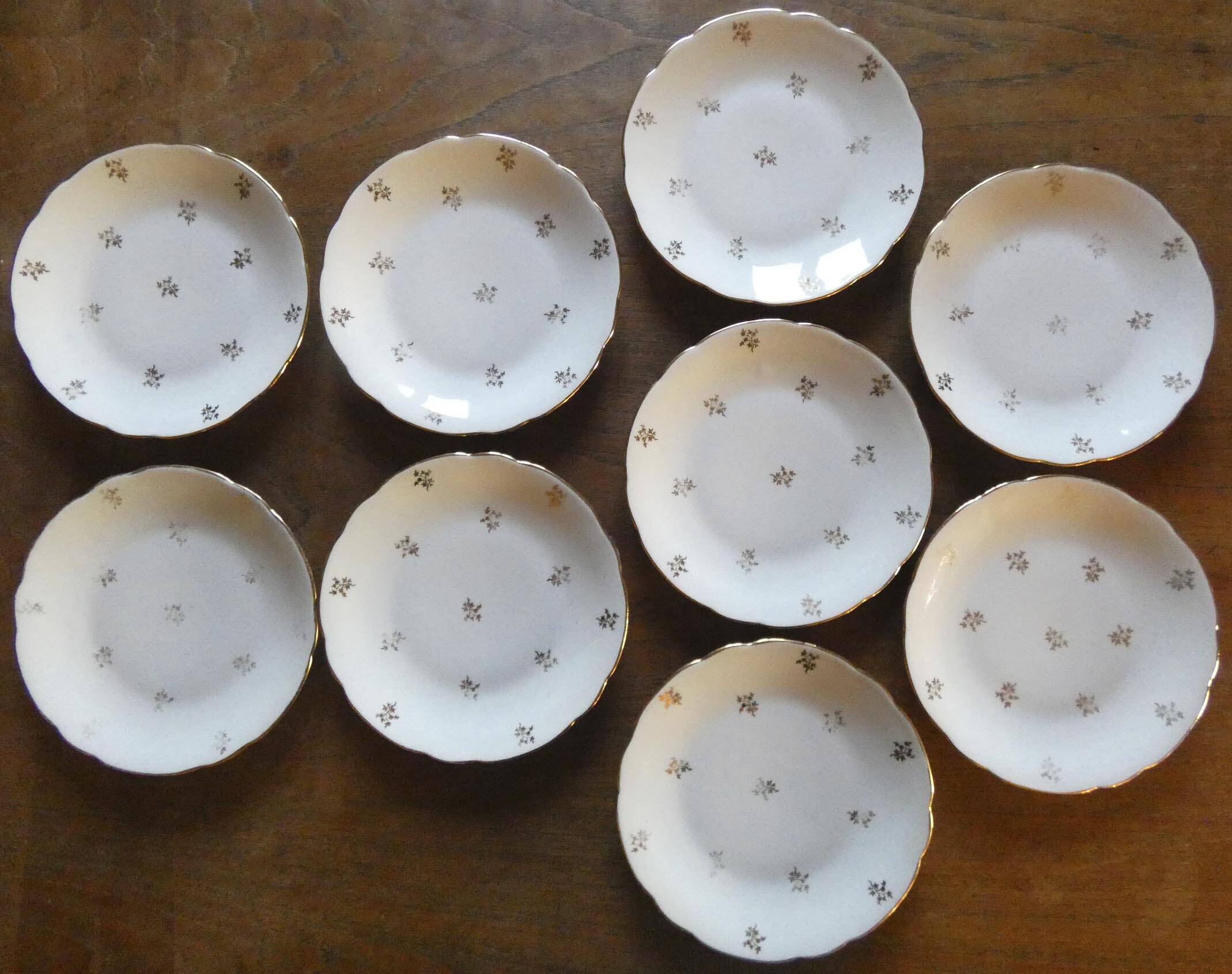 National Company Luxury Porcelain Plates