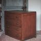 Commode vintage, commode bois reconstruction, meuble de rangement