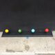 Color balls coatrack